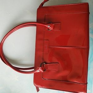 Fugatti Red Patent Leather (Vegan) Purse